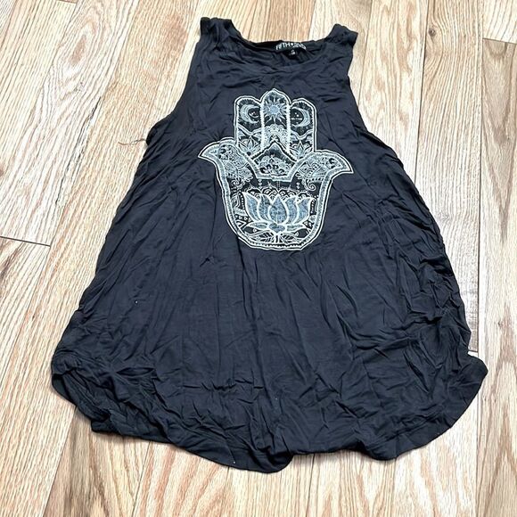 Fifth Sun Size Small Hamsa 🪬 Tank Yoga Tank Top - Picture 1 of 3